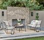 Riviera Metal Rectangular Outdoor Coffee Table (48&quot;)