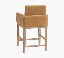 Jake Leather Stool