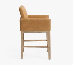 Jake Leather Stool