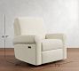 PB Comfort Modern Roll Arm Manual &amp; Power Swivel Glider Recliner