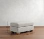 PB Comfort Modern Square Arm Ottoman and a Half