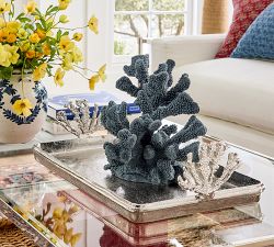Faux Indigo Coral