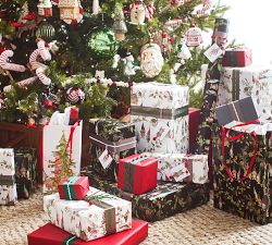 19-Piece Holiday Gift Wrapping Set - Forest Gnome
