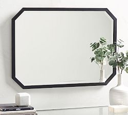 Boundary Bronze Frame Octagon Wall Mirror