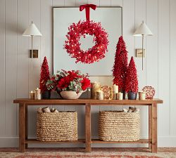 Faux Composed Red Amaryllis