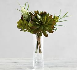 Faux Succulent Bouquet