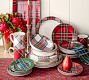 Stewart Plaid Stoneware Dinnerware Collection