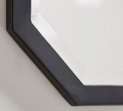 Boundary Bronze Frame Octagon Wall Mirror