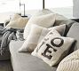 Love Sherpa Pillow Cover