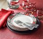 Stewart Plaid Stoneware Dinner Plates - Set of 4