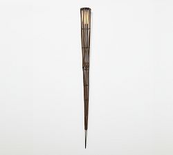 Careyes Handwoven Outdoor Solar Torch