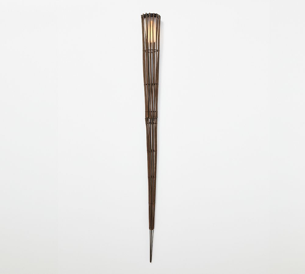 Careyes Handwoven Outdoor Solar Torch