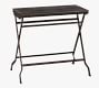 Carter Rectangular Metal Folding Tray Table (23&quot;)