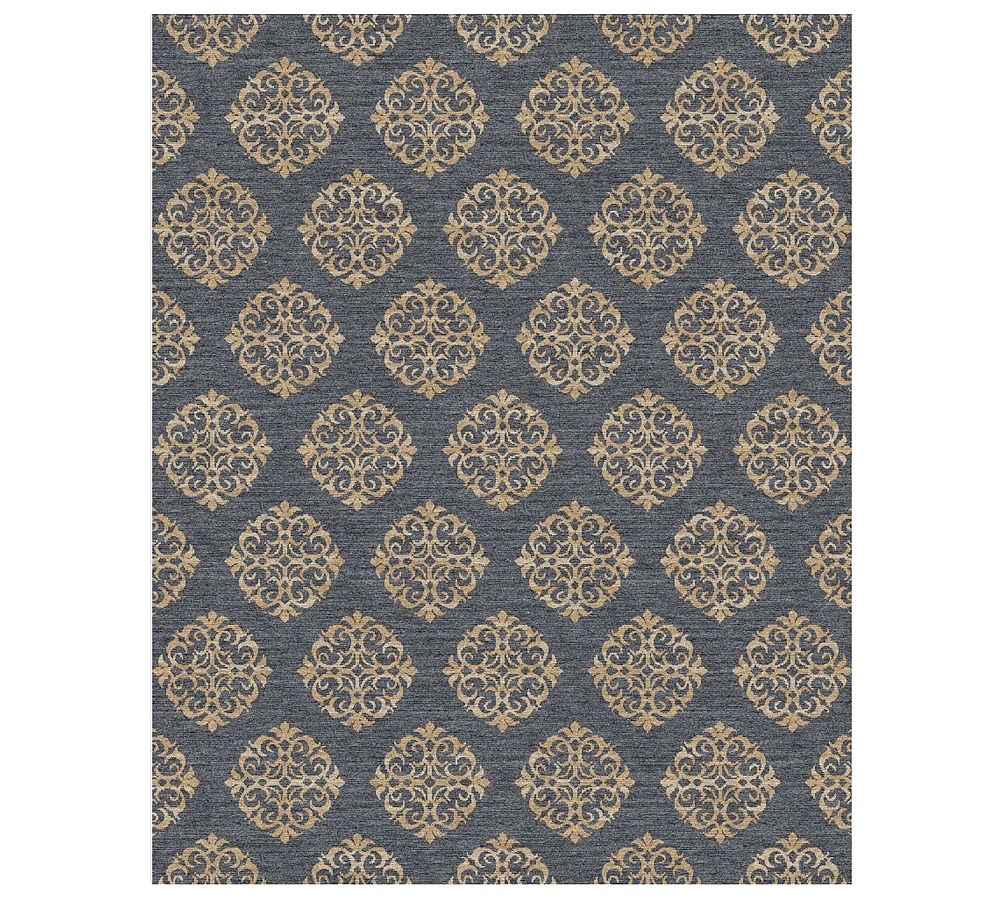 Empire Scroll Wool Rug