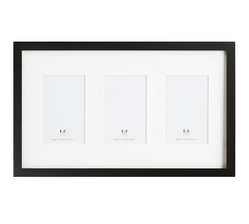 Wood Gallery 3-Opening Frame - 4x6