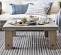 Abbott Concrete &amp; Acacia Square Outdoor Coffee Table (40&quot;)