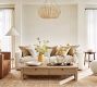 Bristol Wood Bead Chandelier (30&quot;)