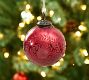 Etched Mercury Glass Ornaments