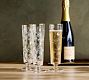Gold Scatter Champagne Flutes