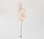 Lit Faux Red Berry Branch