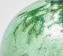Oversized Antiqued Green Mercury Glass Ornament