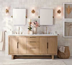 Open Box: Portola 65&quot; Double Sink Vanity