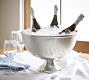 Rustic Metal Handcrafted Footed Champagne Bucket