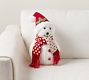 Arlene the Snowman Shaped Pillow