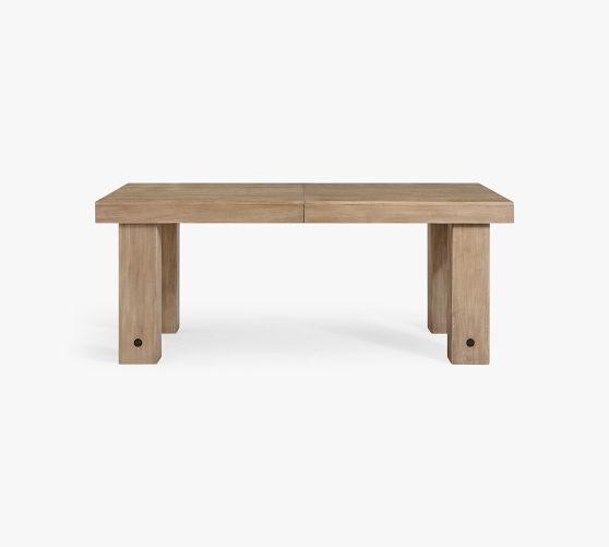 Benchwright Straight Leg Extending Dining Table (76"-96")