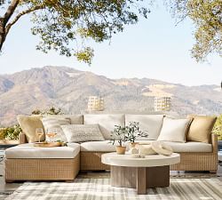 Build Your Own - Hampton All-Weather Wicker Ultimate Sectional Components