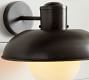 Carneros Milk Glass Sconce (12'')