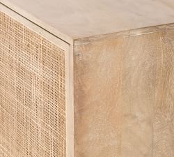 Dolores Cane Console Table (72&quot;)