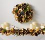 Faux Magnolia and Eucalyptus Wreath &amp; Garland