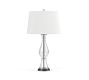 Marston Crystal &amp; Iron Table Lamp (25&quot;-28&quot;)