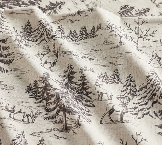 Rustic Forest Percale Pillowcases - Set of 2