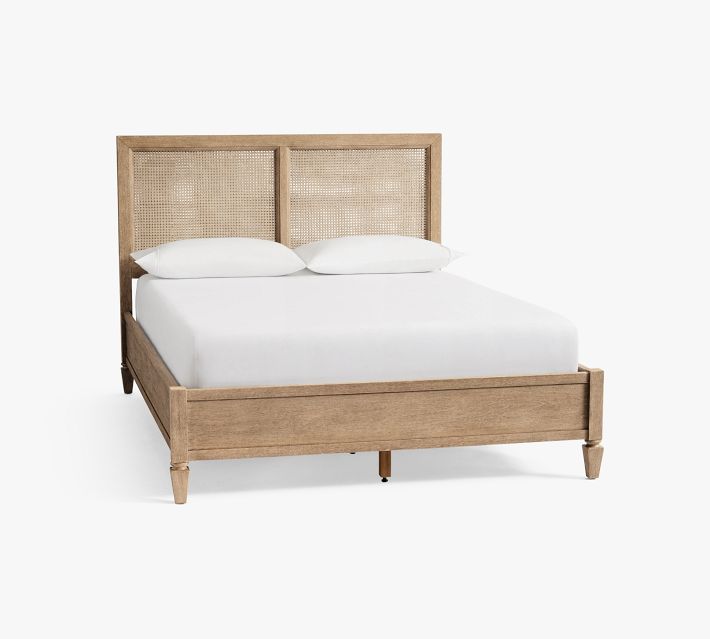 Sausalito Cane Bed King Seadrift Pottery Barn