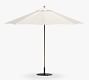 9' Round Outdoor Patio Umbrella &ndash; Eucalyptus Tilt Frame&#8203;