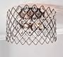 Arden Crystal Flush Mount (13&quot;)