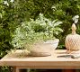 Artisan Hand Painted Terracotta Outdoor Planters