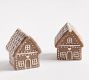Gingerbread House Stoneware Salt &amp; Pepper Shakers