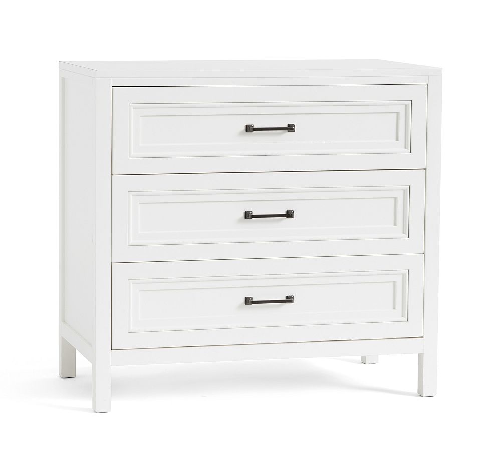 Sussex 3-Drawer Dresser (34") - Stylish Storage Solution