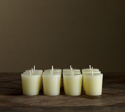 Unscented Votive Candles - Set of 12