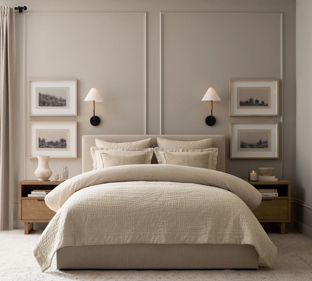 Belgian Flax Linen Handcrafted Quilt