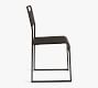 Fallon Outdoor Metal Stackable Chair, Set of 2