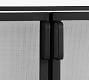 Vail Mesh Fireplace Screen with Doors