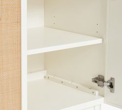 Westly Cane 2-Door Cabinet (36&quot;)