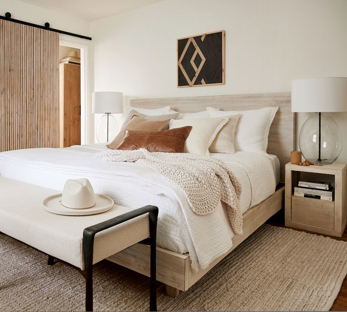 Cayman Platform Bed Pottery Barn