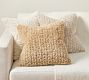 Diamond Ridge Faux Fur Pillow