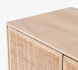 Dolores Cane Console Table (72&quot;)