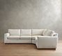 Pearce Square Arm 3-Piece Wedge Sectional (118&quot;&ndash;127&quot;)